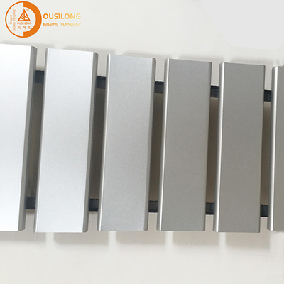 Verschobene Metallstreifen-U-Aluminium Profil-Schirm-Decke für Wohn